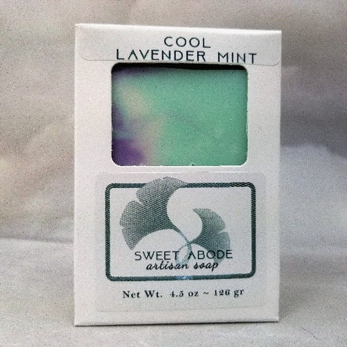 Cool Lavender Mint Artisan Soap