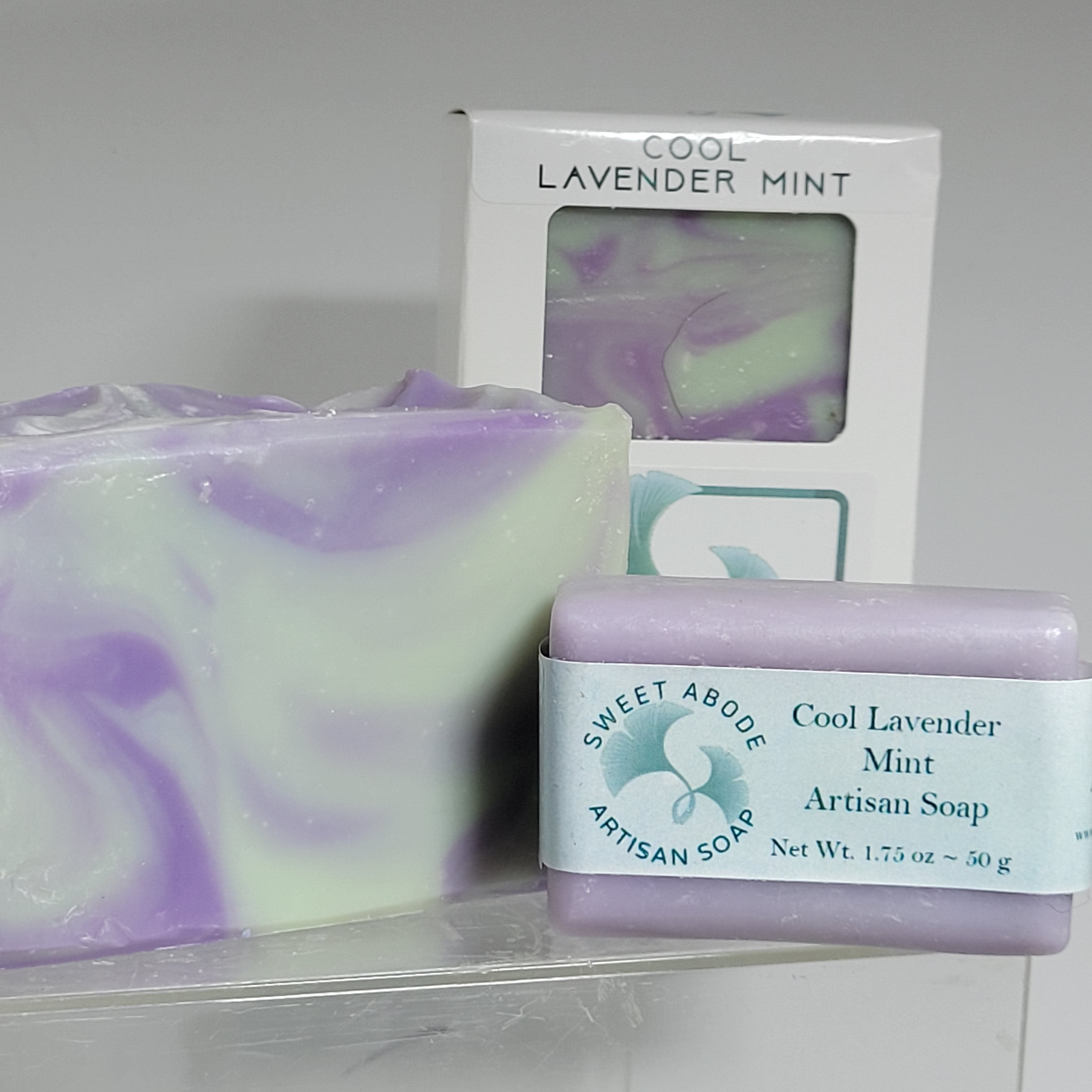 Cool Lavender Mint Artisan Soap