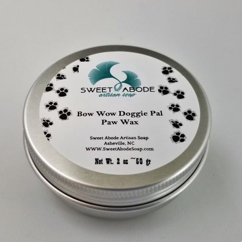 Bow Wow Doggie Paw Wax 2 ounce Aluminum Tin
