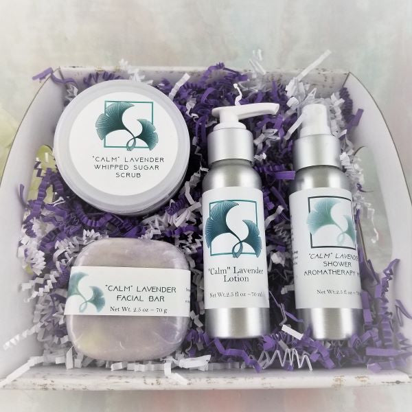 Calm Lavender Spa Gift Box